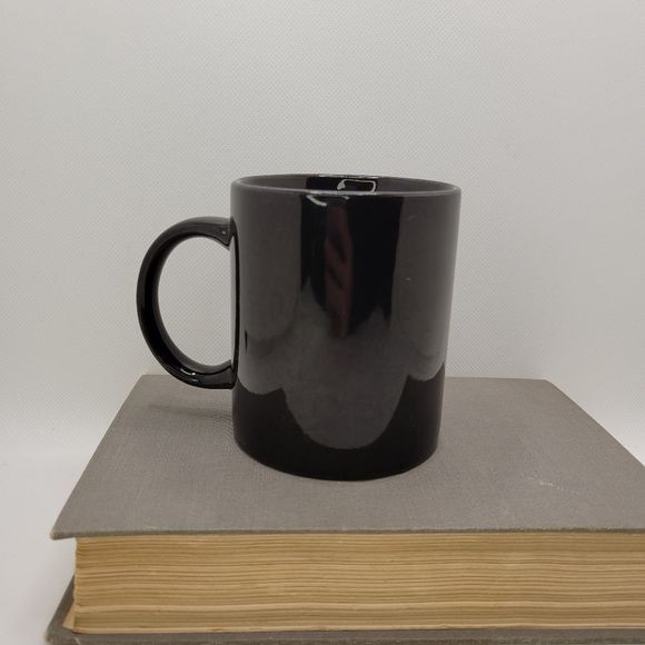 Aries Zodiac Coffee Mug Black Gold Ram Astrology Cup Mar 21 - Apr 19 - Picture 6 of 8